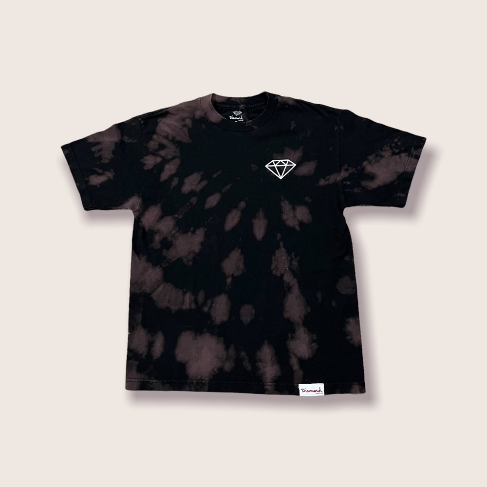 Diamond Supply Co. Bleach Dyed T-Shirt